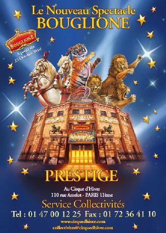 Prestige: Il nuovo spettacolo del circo Bouglione