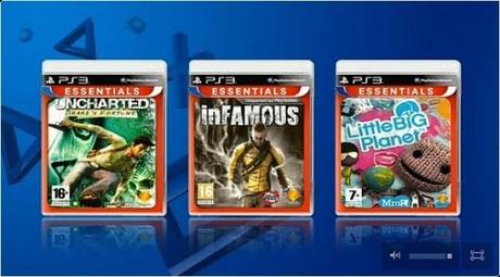 Sony conferma PS3 Essential, ecco la lista dei giochi a prezzo contenuto