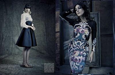 'Una Storia Italiana' firmata Dolce & Gabbana Alta Moda by Paolo Roversi su Vogue Italia