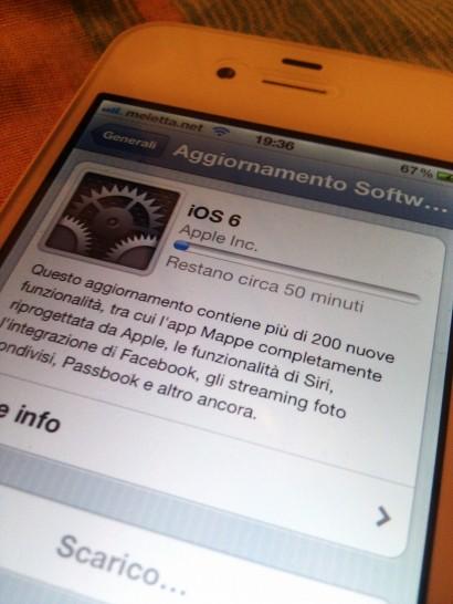 IMG 20120919 183705 410x546 Disponibile la versione finale di iOS 6 (con links per il download diretto). iPod Touch iPhone iPad iOS6 featured download 