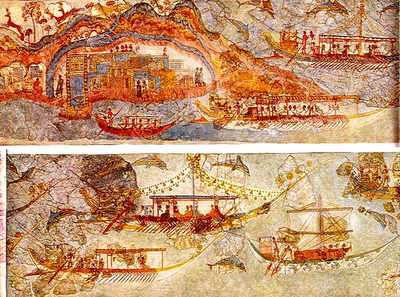 Riflessioni sulla storia dei popoli che frequentavano il Mediterraneo antico.