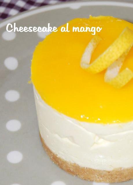 Cheesecake (monoporzione) al mango