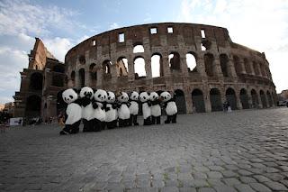 Global Pambassador 2012 sui social media: Per Roma è stato il giorno dei Panda Giganti