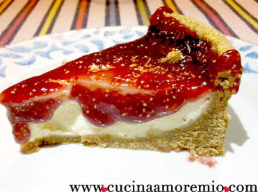 Cheesecake light ai fichi