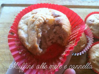 Muffins (morbidissimi!!!) alle mele e cannella