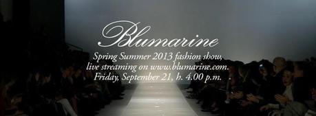Waiting for Blumarine fashion show Spring Summer 2013