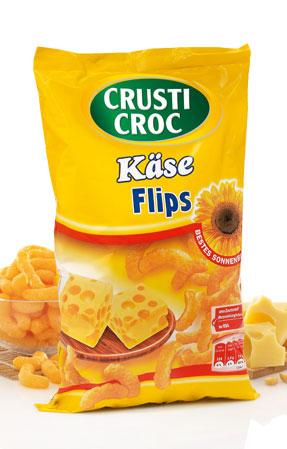 Evviva Crusti Croc Cheese Flip, parola di cavalletta.