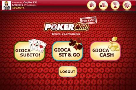 Poker Club for Fans: il primo poker “made in Italy” sbarca su App Store