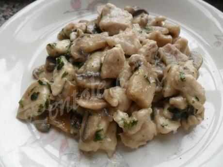tacchino e funghi Tacchino e… Funghi!!!