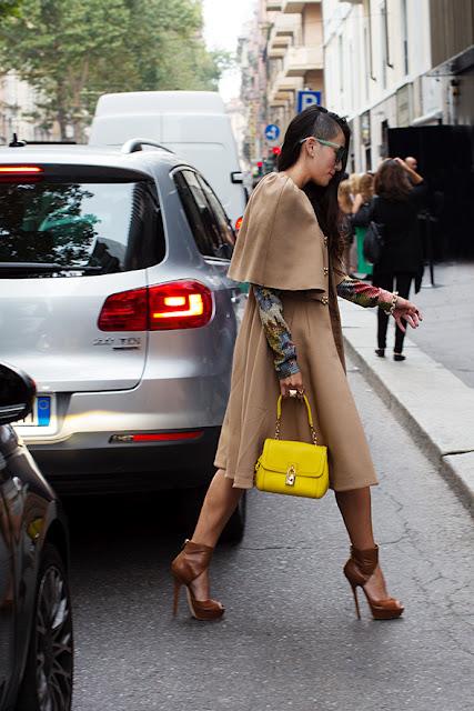 Milan Fashion Week street style Milan Fashion Week street style