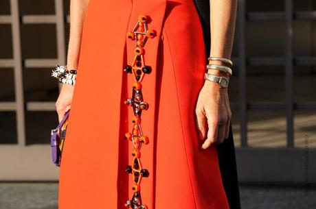 In the Street...Anna Dello Russo at Milan Fashion Week SS13