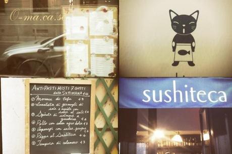 sushi milano Cene Sgrammaticate: Sushiteca