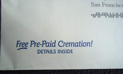 Win a pre-paid cremation!