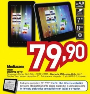 Mediacom Smartpad Mp707 con Android Ice cream sandwich a 79,90€