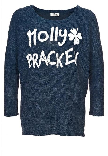 felpa molly bracken blu Talking about sweatshirts – Shopping online