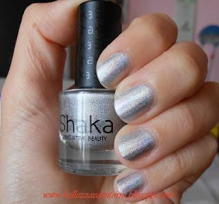 Shaka: smalto Hologram Silver