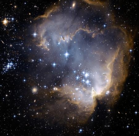 L’ammasso stellare giovane NGC 602