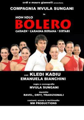 KLEDI KADIU   in scena  CON  “NON SOLO BOLERO”