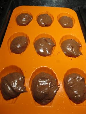 Madeleines al cioccolato per Valentina Madeleines al cioccolato per Valentina