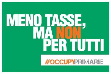 Occupyprimarie, inizia il countdown all'Assemblea Nazionale di sabato 6: “Meno tasse per tutti” Occupyprimarie, inizia il countdown all’Assemblea Nazionale di sabato 6: “Meno tasse per tutti”