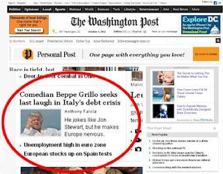 Beppe Grillo: «Il comico che fa tremare l’Europa»!