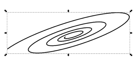 La spirale deformata