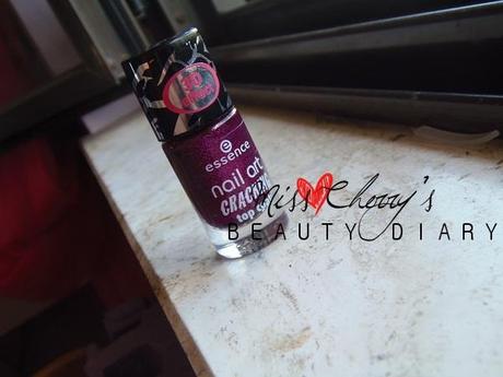 { Nail Art Crackling Top Coat - Essence 06 crack me! Pearly Pink }