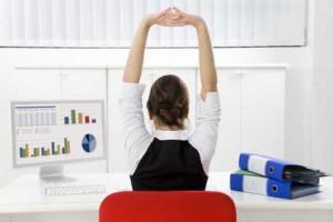 Palestra in ufficio, esercizi facili per stare in forma