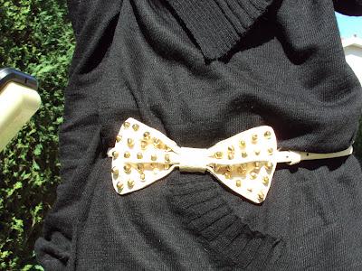 Studded bow.