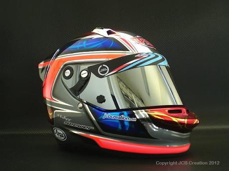 Arai CK-6 P.Seewer 2012 by JCB Création Arai CK-6 P.Seewer 2012 by JCB Création