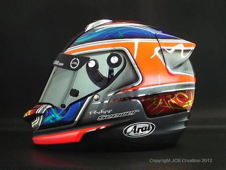 Arai CK-6 P.Seewer 2012 by JCB Création Arai CK-6 P.Seewer 2012 by JCB Création