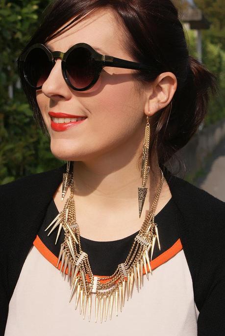 Look of the day: Touch of Orange