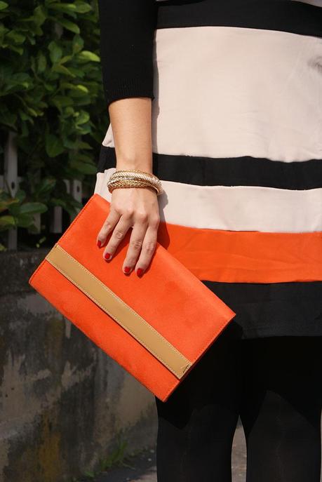 Look of the day: Touch of Orange
