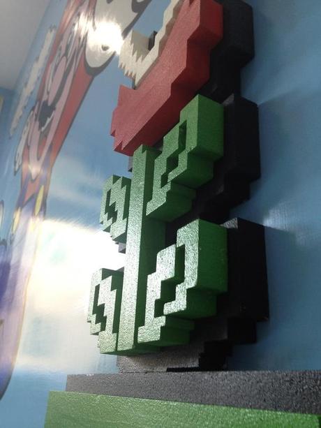 Il murales di Super Mario