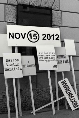 Sneek peek: Maison Martin Margiela for H