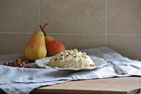 Risotto cremoso al Lou Blau, pere e nocciole IMG_2756