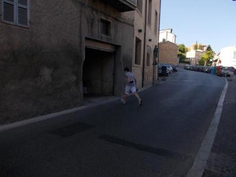 Porta Romana: uno dei punti più pericolosi di Montegranaro strettoia, incidente, bambino, investito, pericolo, strisce pedonali, semaforo