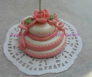 Mini cake in pasta di porcellana