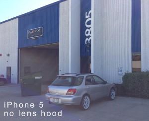 senza-camHoodie Un nuovo Case, promette di ridurre il riflesso viola dell’iPhone 5