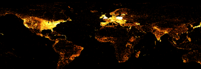 Una mappa mondiale interattiva di Wikipedia