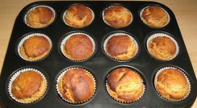 Muffin con farina di castagne Muffin con farina di castagne
