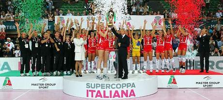Supercoppa Italiana alla Yamamay Busto Arsizio. Le farfalle del volley volano alto
