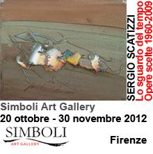 Simboli Art Gallery Firenze Sergio Scatizzi, Lo sguardo del tempo