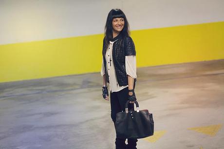 smilingschic, outfit , streestyle, rock style, sorriso, Crazy for studded!