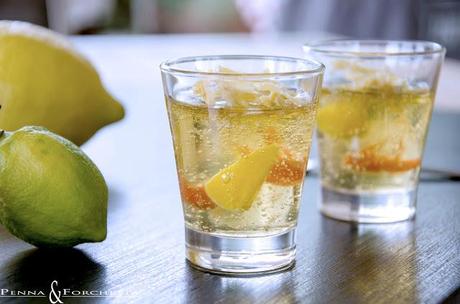 Agrumi in gelatina di Sauternes - Citrus fruit in a Sauternes jelly Agrumi in gelatina di Sauternes - Citrus fruit in a Sauternes jelly