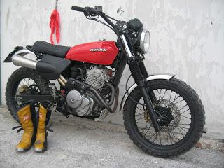 Scrambler Freak - Special su base Honda SRL 650