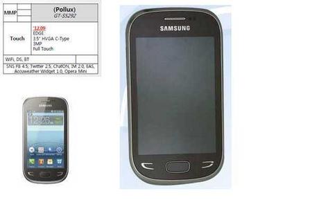 Samsung Star Deluxe DUOS  S5292 : In arrivo il nuovo smartphone economico dual sim Samsung