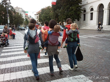 Passeggiata in fascia a Treviso. Qualche giorno dopo.