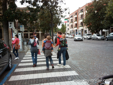 Passeggiata in fascia a Treviso. Qualche giorno dopo.