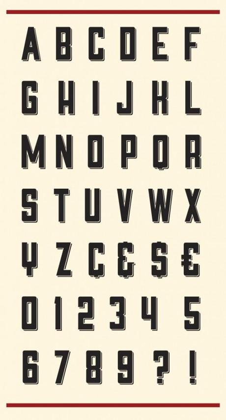 20 Modern Fonts Free for Design